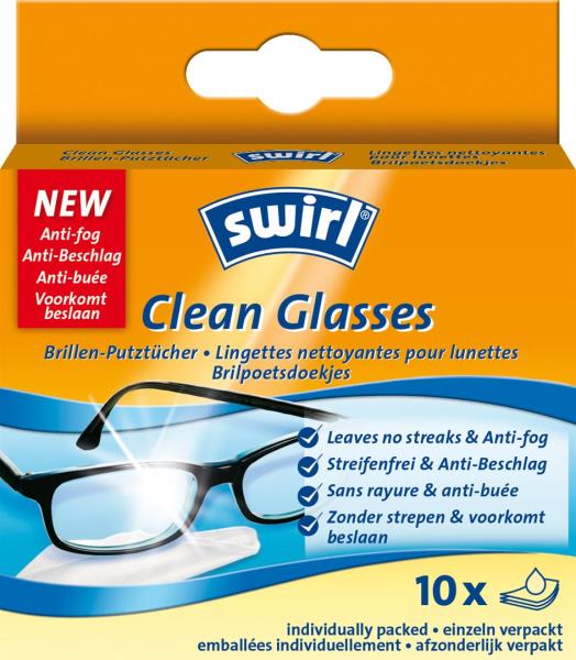 SWIRL Brillenputztücher 10 Stk
