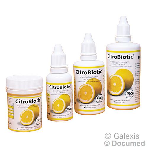 CITROBIOTIC Grapefruitkern Extrakt Bio 50 ml
