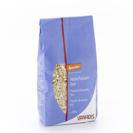 VANADIS Haferflocken fein Demeter Btl 500 g