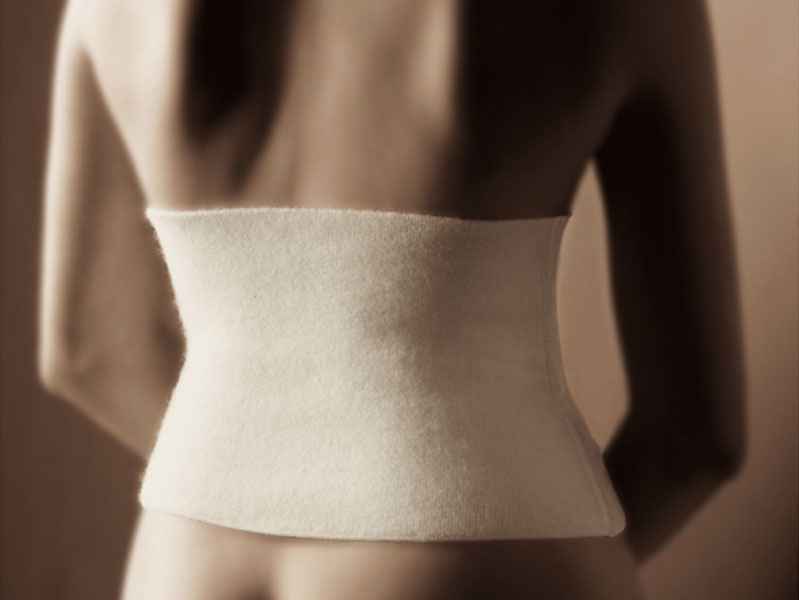 BORT CLIMACARE Leibwärmer S weiss