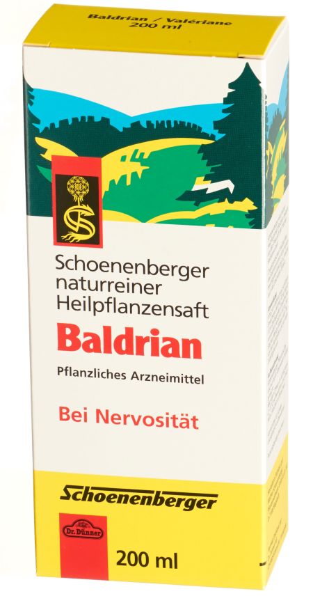 SCHOENENBERGER Baldrian Heilpflanzensaft 200 ml
