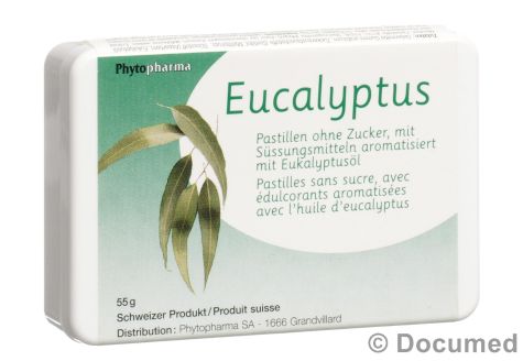 PHYTOPHARMA Eucalyptus Pastillen 40 Stk