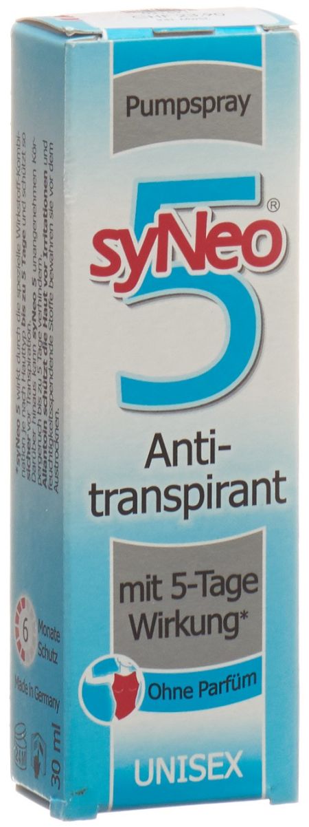 SYNEO 5 Unisex Pumpspray 30 ml