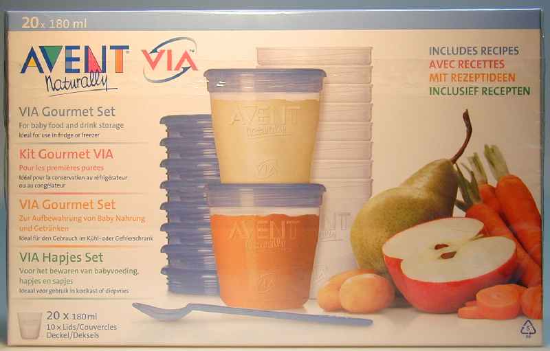 AVENT PHILIPS Aufbewahrungssystem Babynahrung