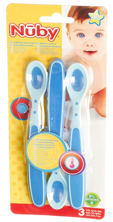 NUBY Breiläffel wämesensitiv Soft Flex 3 Stk
