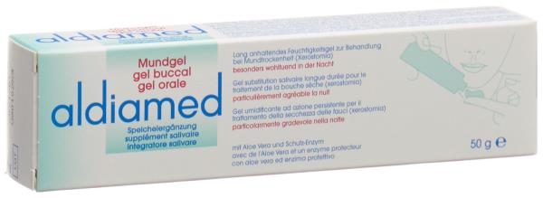 ALDIAMED Mundgel und Speichelergänzung Tb 50 g