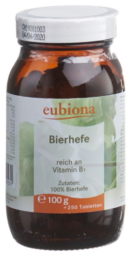 EUBIONA Bierhefe Tabl 100 g