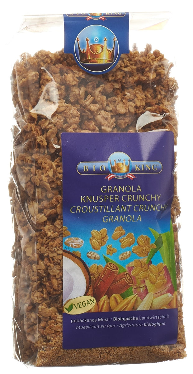 DrogerieMarkt24 - DrogerieMarkt24 BIO KING Granola Knusper Mueesli 375 g - Burgerstein