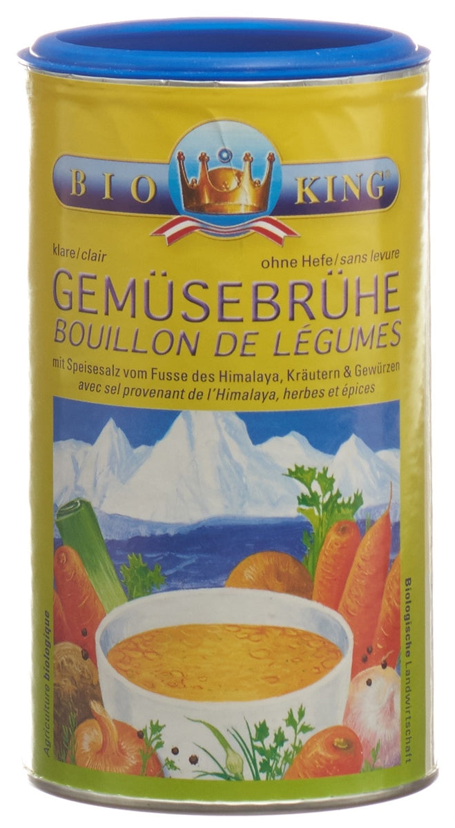 DrogerieMarkt24 - DrogerieMarkt24 BIO KING Klare Gemuesebruehe Hefefrei 300 g - Burgerstein