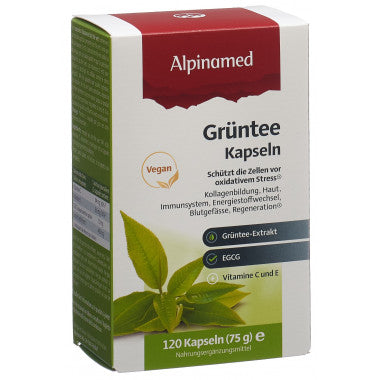 ALPINAMED Grüntee Kapseln 120 Stück
