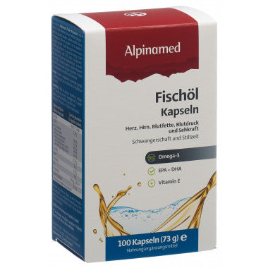 ALPINAMED Fischöl Kapseln 100 Stück