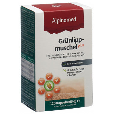 ALPINAMED Grünlippmuschel Plus 120 Kapseln