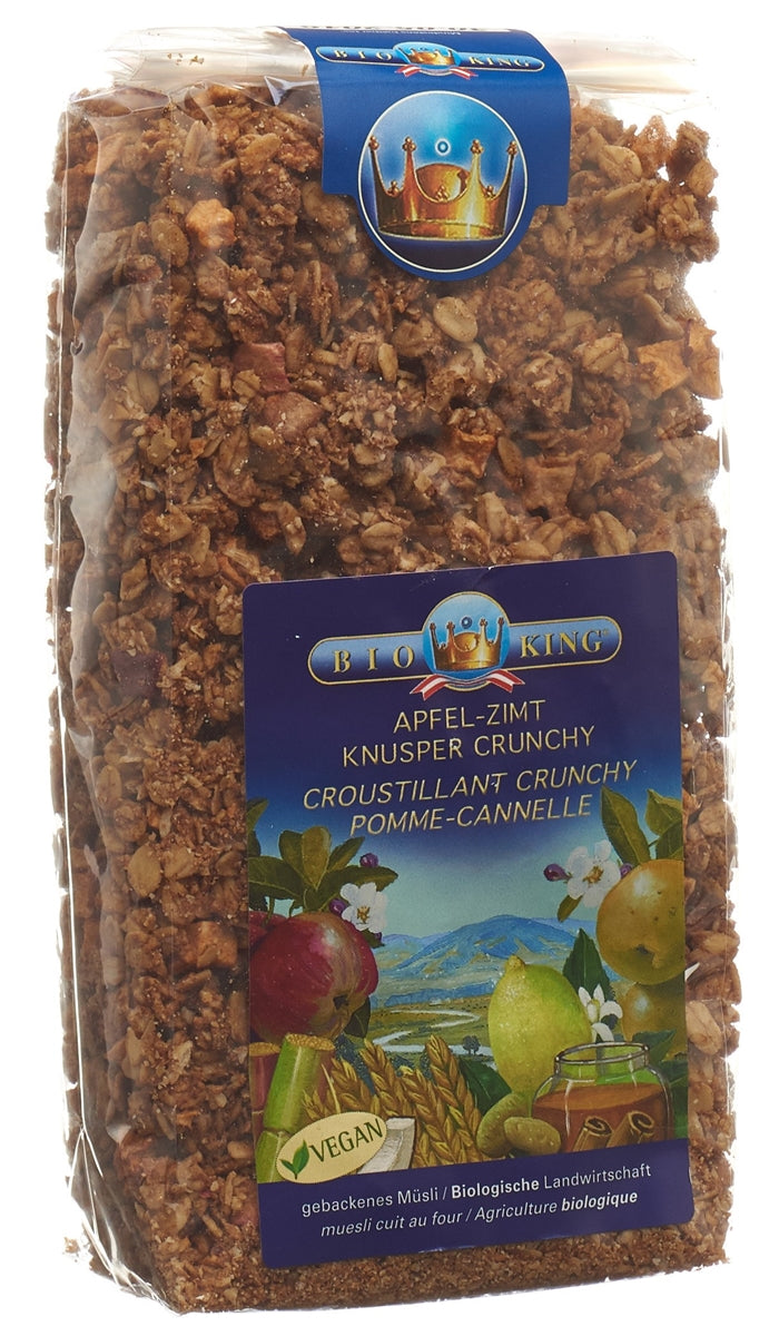 DrogerieMarkt24 - DrogerieMarkt24 BIO KING Apfel Zimt Knusper Crunchy - Burgerstein