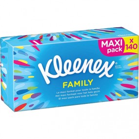 KLEENEX Kosmetiktücher 140er Maxi Pack 2lagig