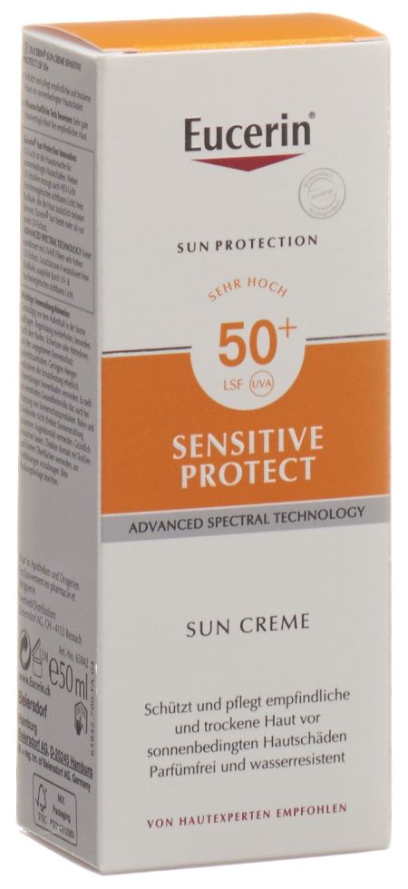 EUCERIN SUN Face Creme LSF50+ 50 ml