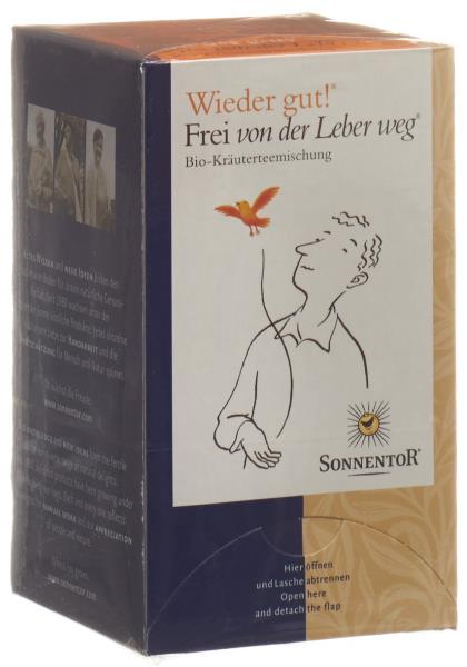 SONNENTOR Frei von der Leber weg Tee 18 Btl