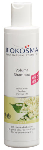BIOKOSMA Shampoo Volume HolunderblÃ¼ten Fl 200 ml