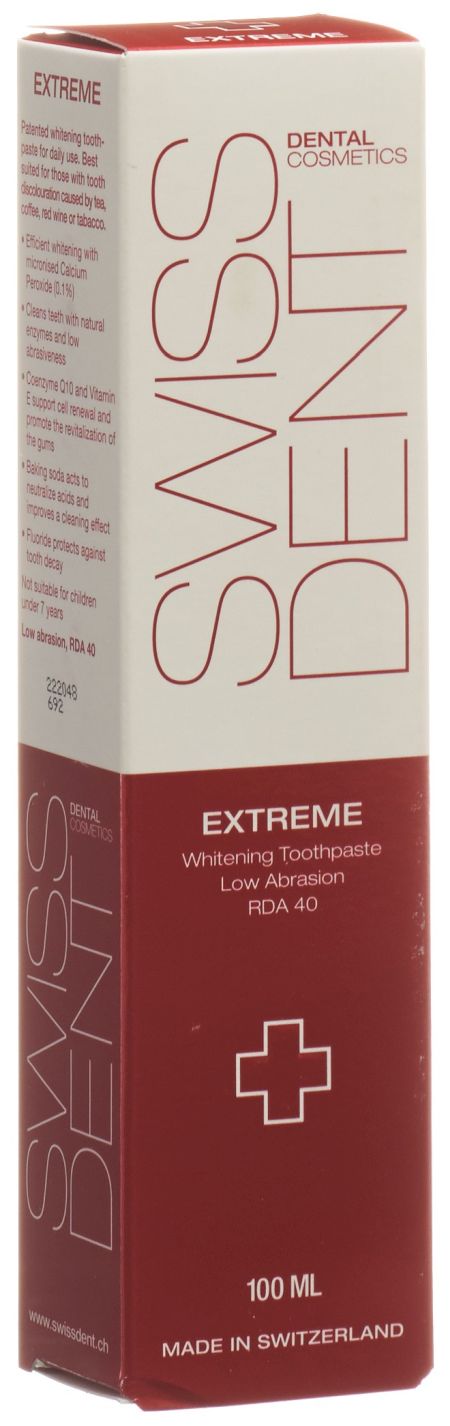 SWISSDENT Extreme Zahnpasta 100 ml