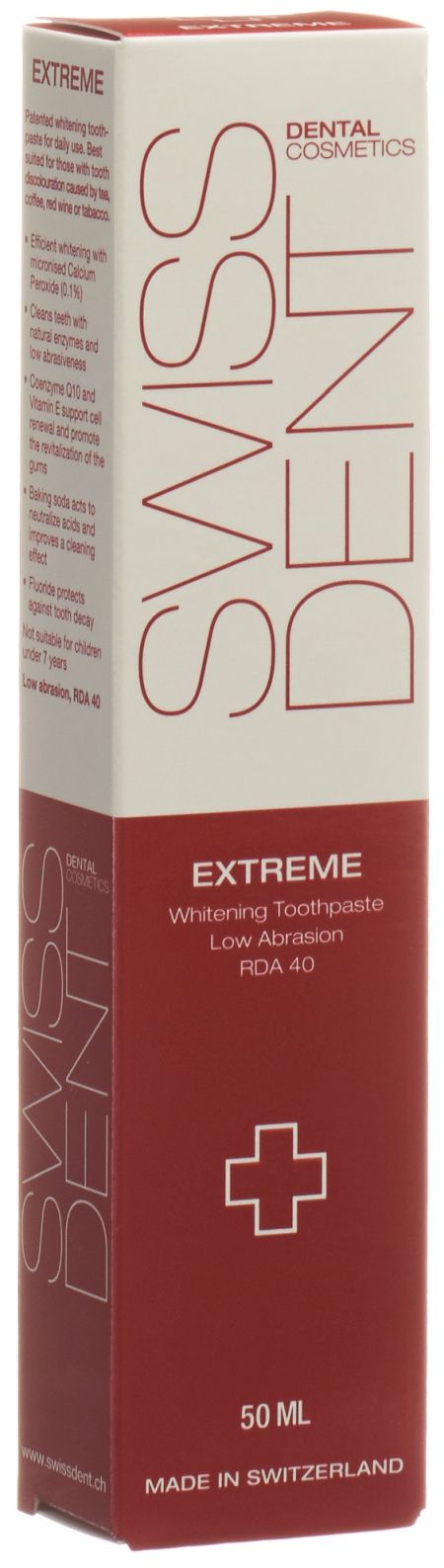 SWISSDENT Extreme Zahnpasta 50 ml
