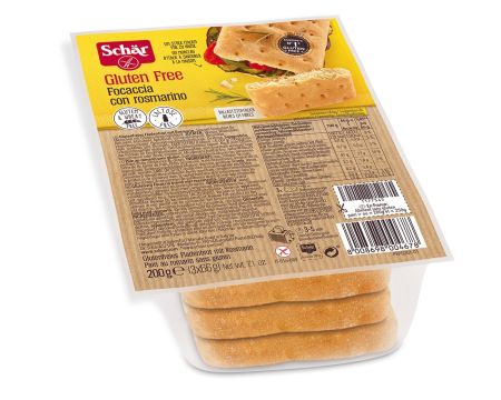 SCHÄRFocaccia mit Rosmarin glutenfrei 200 g