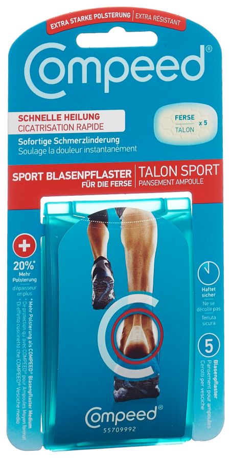 COMPEED Blasenpflaster Extreme für Ferse 5 Stk