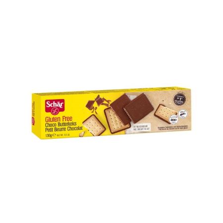 SCHÄR Butterkeks Choco glutenfrei 130 g