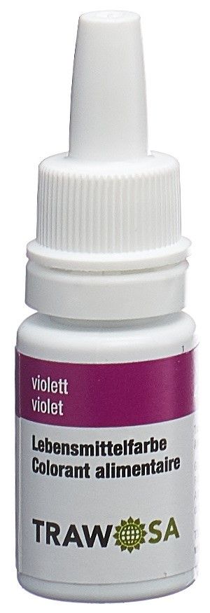 TRAWOSA Lebensmittelfarbstoff violett 10 ml