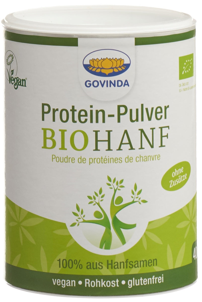 DrogerieMarkt24 - DrogerieMarkt24 GOVINDA Hanf Proteinpulver Bio Ds 400 g - Burgerstein