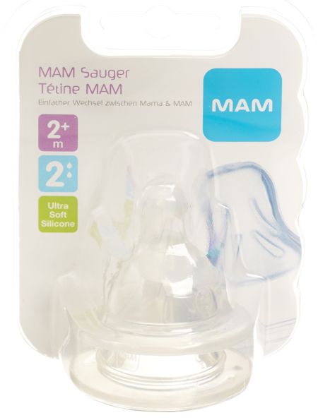 MAM Sauger 2 2+m 2 Stk