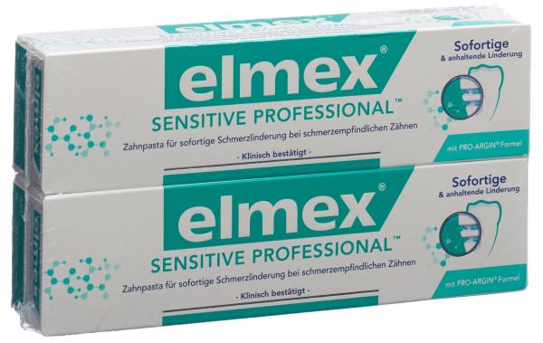 ELMEX SENSITIVE PROF Zahnpasta Duo 2 x 75 ml