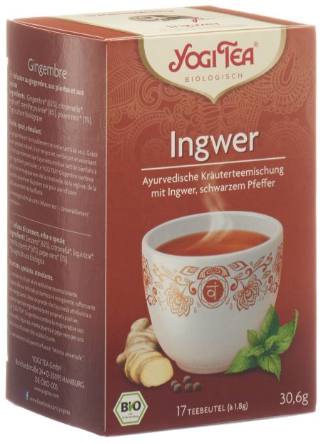 YOGI TEA Ingwer Tee 17 Btl 1.8 g