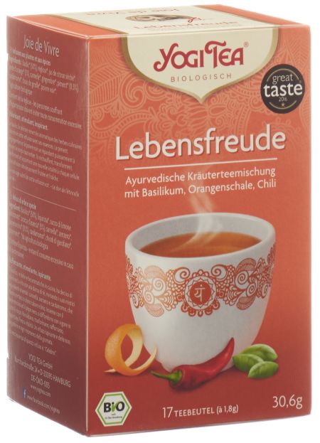 YOGI TEA Lebensfreude Tee 17 Btl 1.8 g