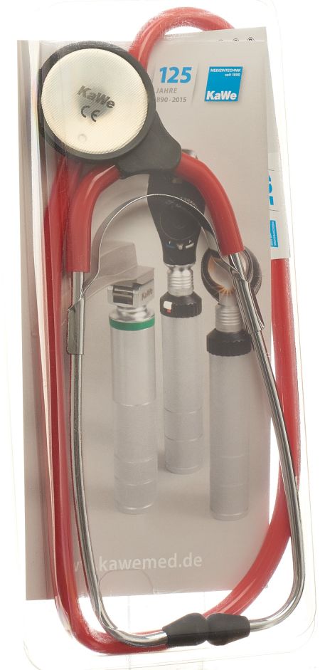 KIRCHNER Colorscop Plano Stethoskop 55cm rot