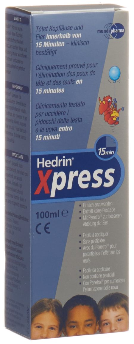 HEDRIN Xpress Gel Fl 100 ml