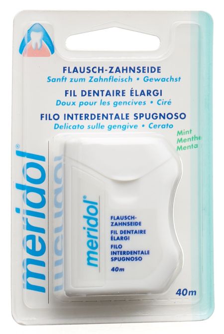 MERIDOL Flausch-Zahnseide 40m