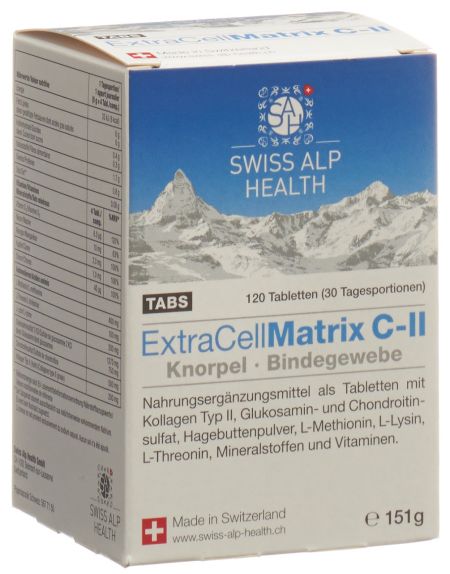 EXTRA CELL MATRIX C-II TABS für Gelenke 120 Stk