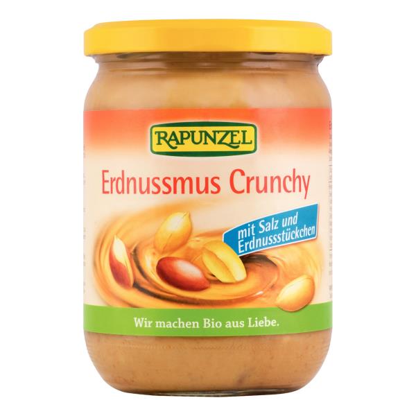 RAPUNZEL Erdnussmus Crunchy mit Salz 500 g