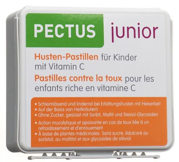 PECTUS Junior Hustenpastillen Kinder Vit C 24 Stk