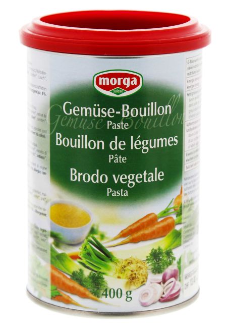 MORGA Gemüse Bouillon Paste Ds 400 g