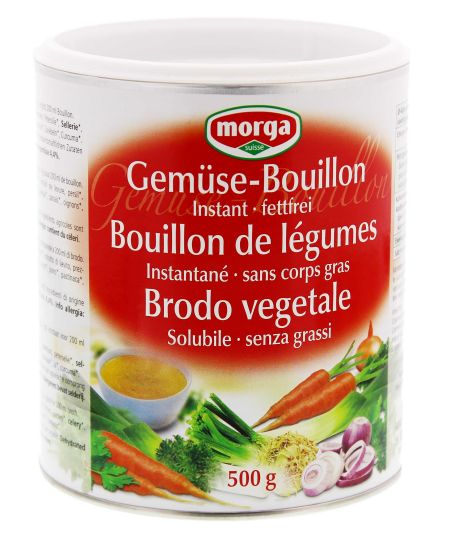 MORGA Gemüse Bouillon fettfrei Ds 500 g