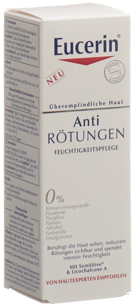 EUCERIN AntiRÖTUNGEN Feuchtigkeitspflege Fl 50 ml