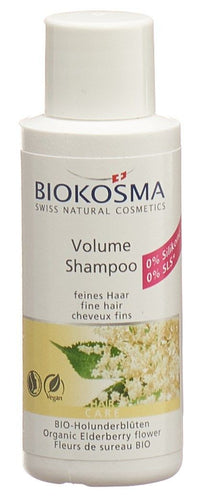 BIOKOSMA Shampoo Volume HolunderblÃ¼ten Fl 50 ml