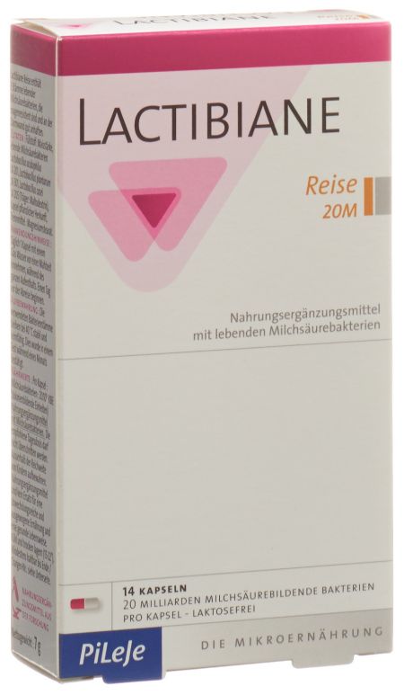 LACTIBIANE Reise 20M Kaps 14 Stk