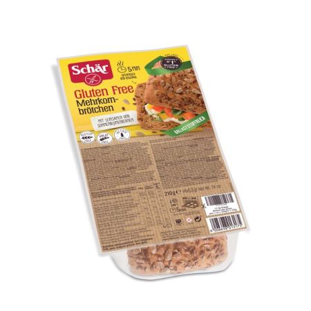 SCHÄR Mehrkornbrötchen glutenfrei 210 g