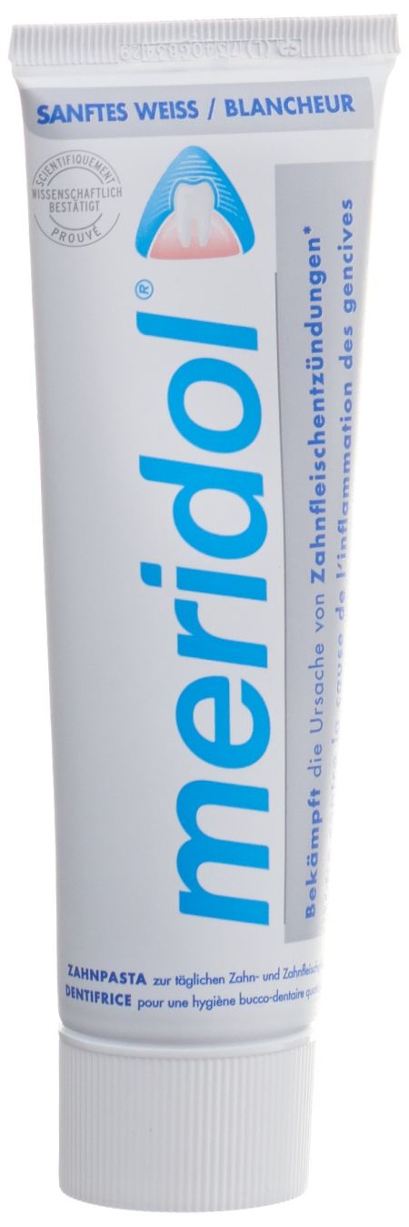 MERIDOL SANFTES WEISS Zahnpasta Tb 75 ml