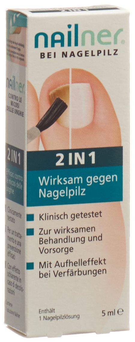NAILNER Nagelpilz-Lösung 2-in-1 5 ml