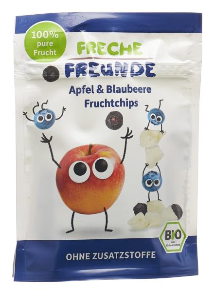 FRECHE FREUNDE Fruchtchips Apfel&Blaubeere 16 g