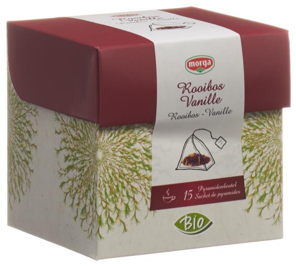 MORGA Rooibostee Vanille Pyramide Bio 15 Stk