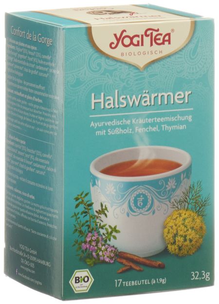 YOGI TEA Halswärmer Tee 17 Btl 1.8 g