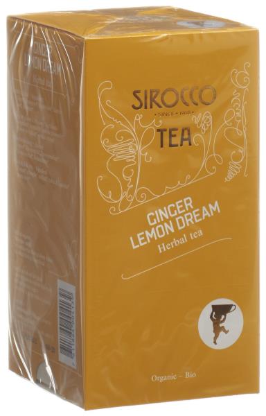 SIROCCO Teebeutel Ginger Lemon Dream 20 Stk